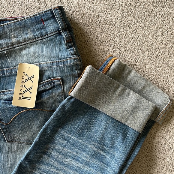 Forever XXI ankle length jeans.  NWT. - Picture 5 of 5
